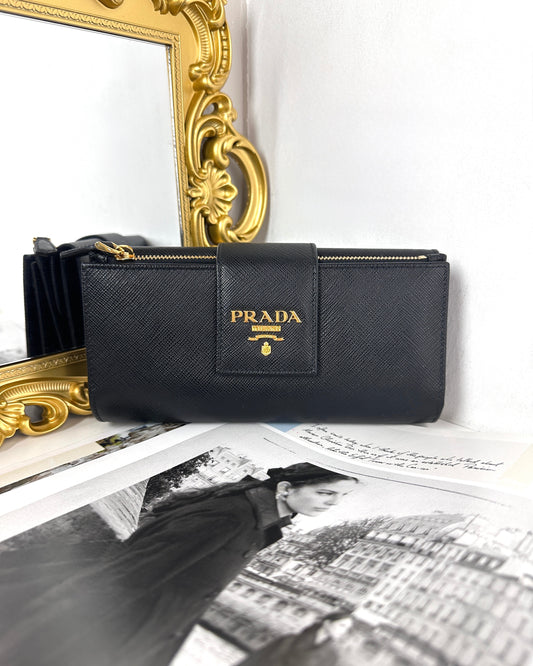 Saffiano Leather Wallet