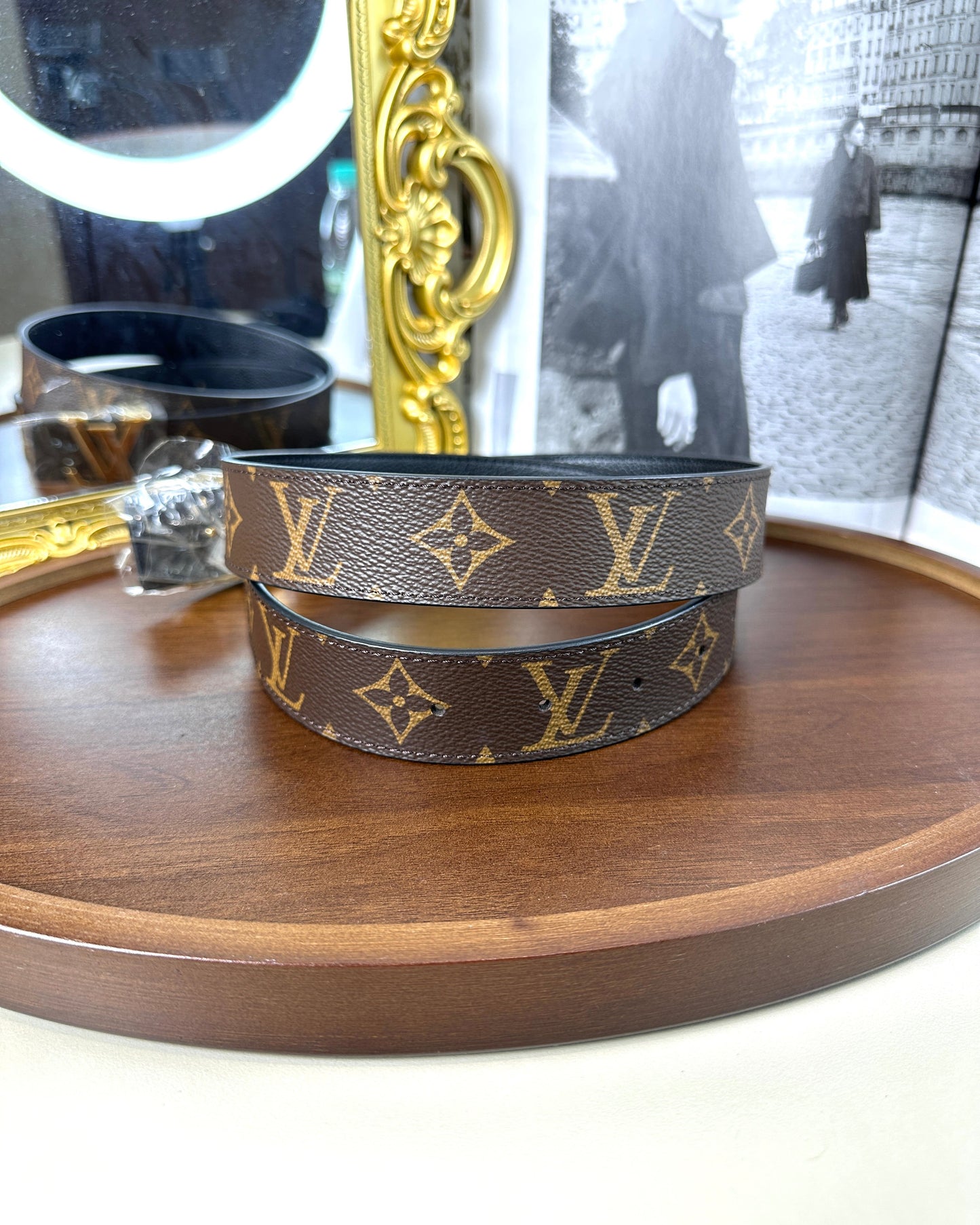 Initiales Reversible Belt