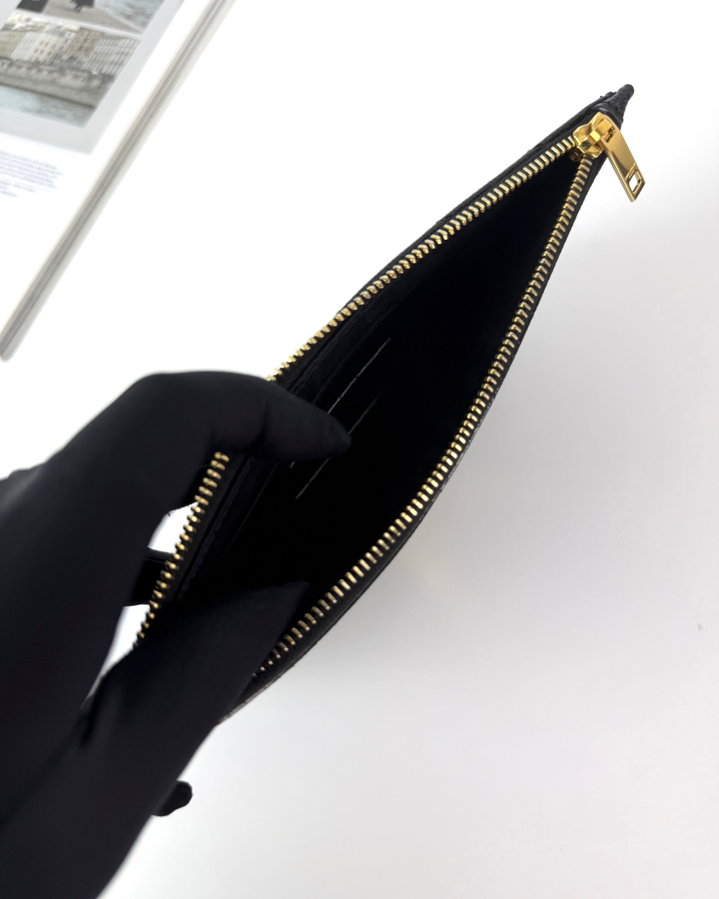 Monogram Bill Pouch