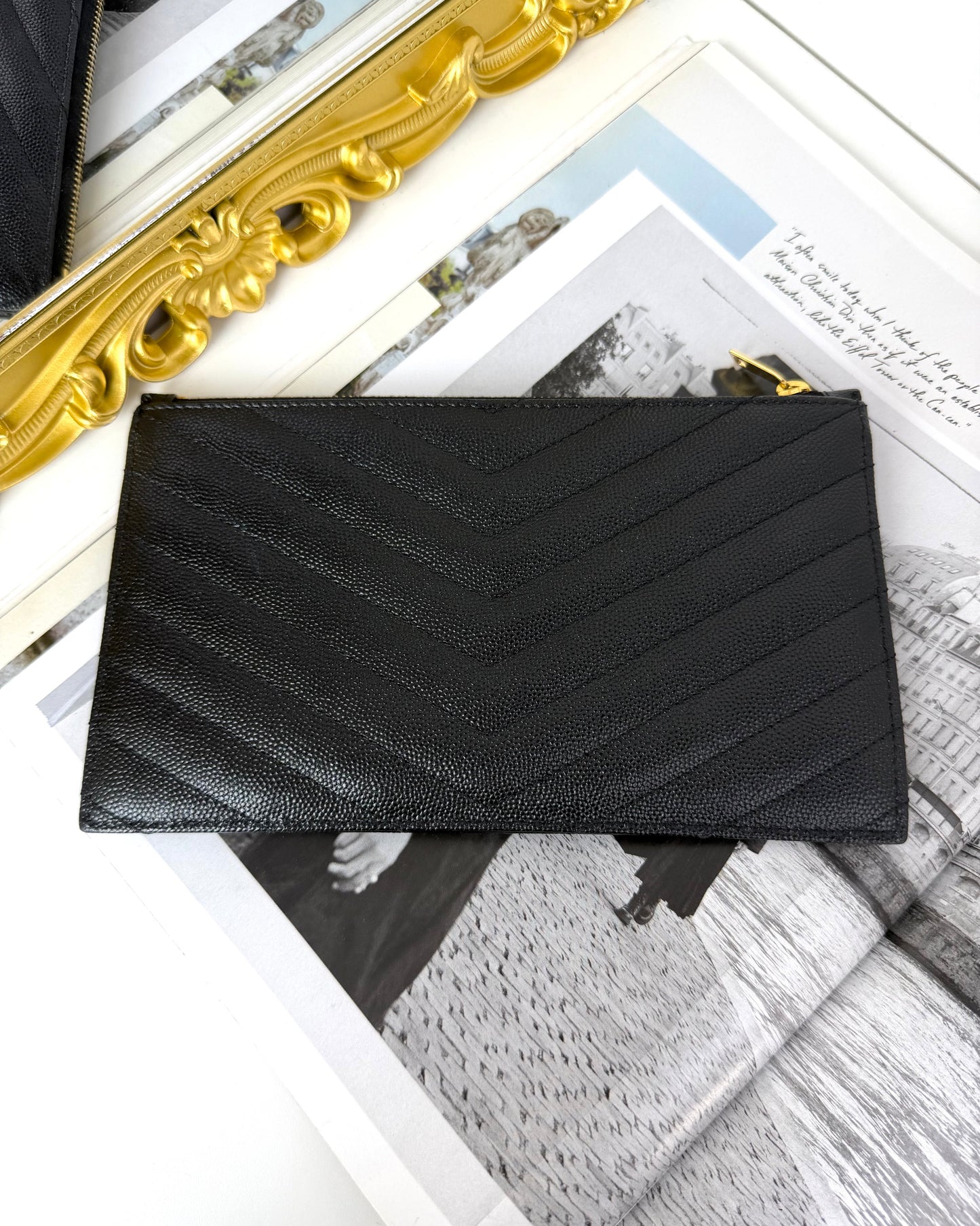 Monogram Bill Pouch