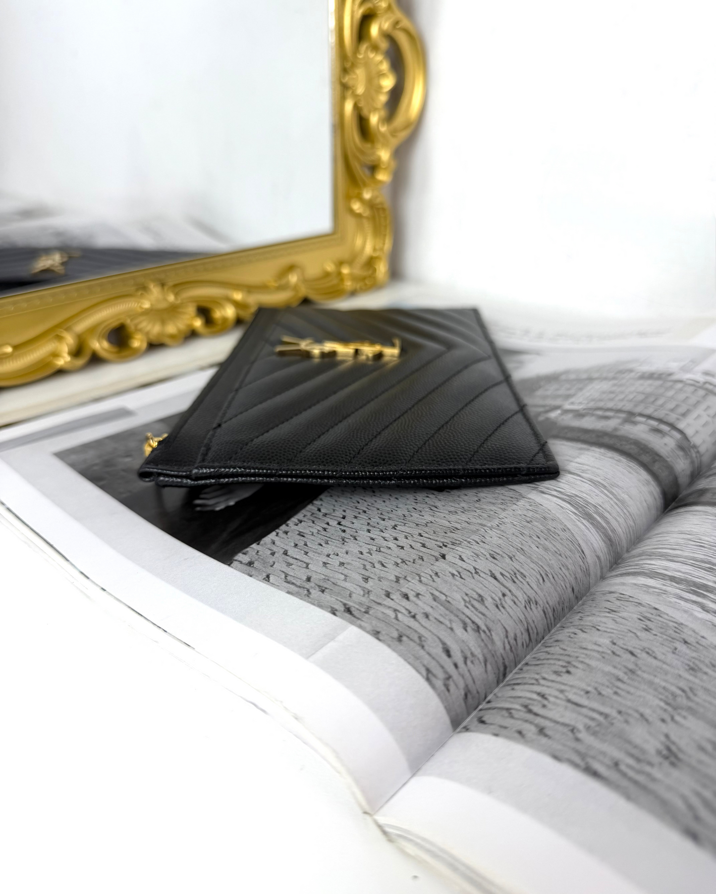 Monogram Bill Pouch