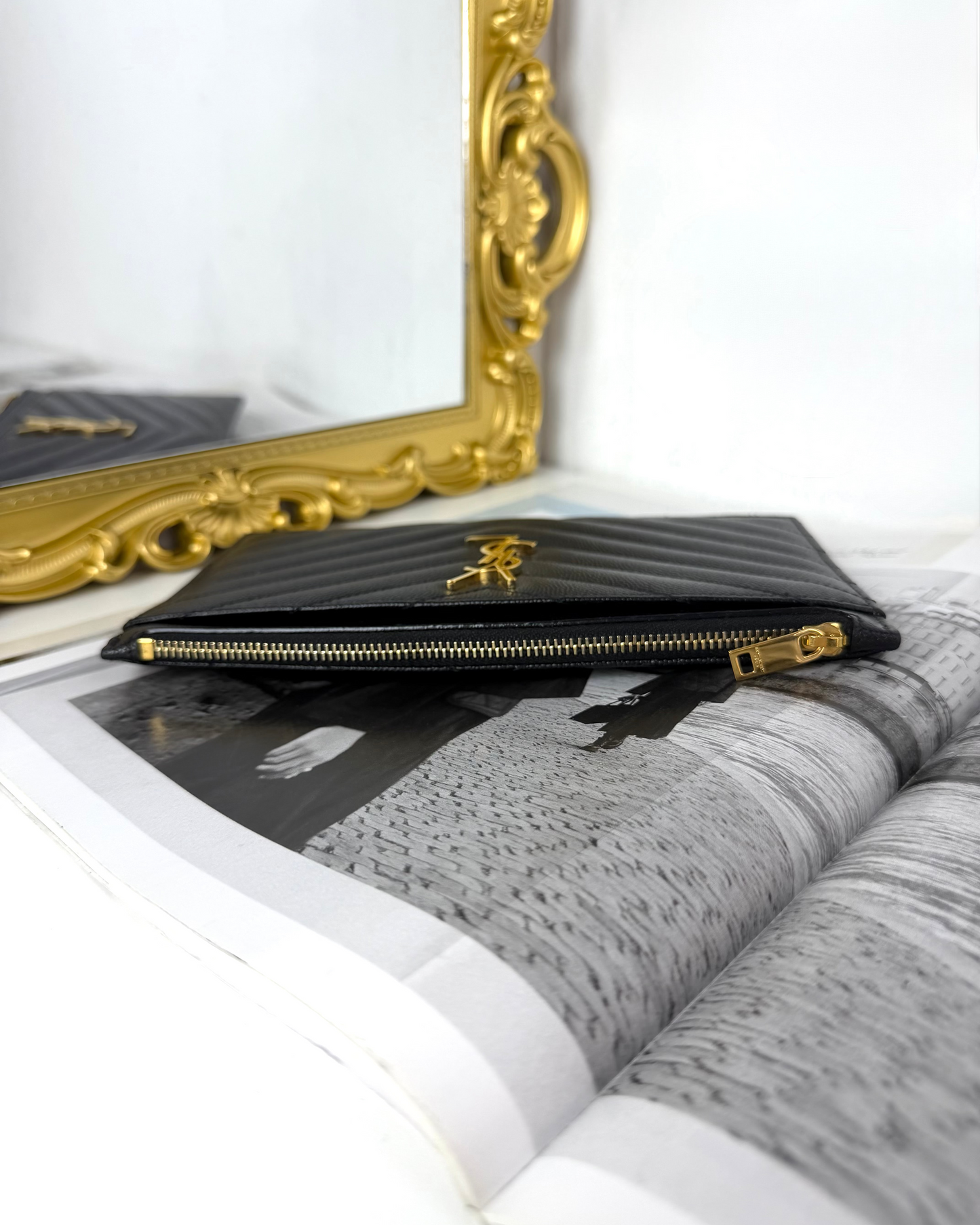 Monogram Bill Pouch