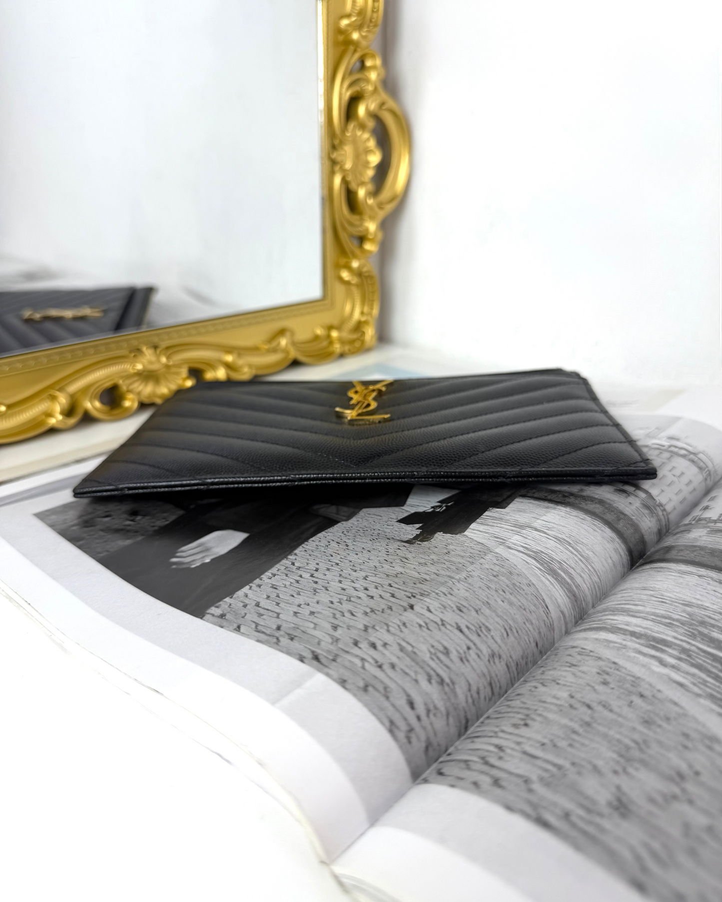 Monogram Bill Pouch
