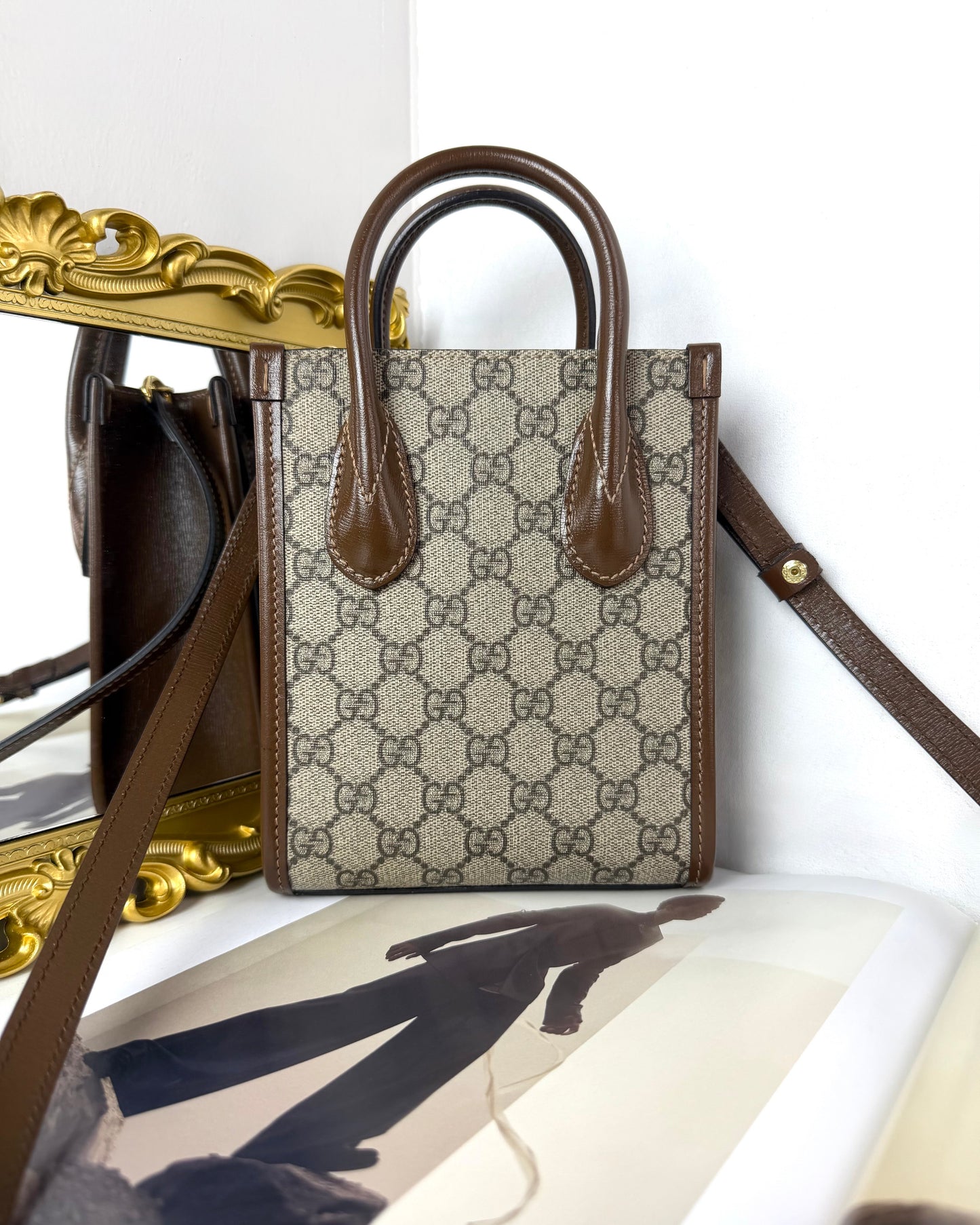 Interlocking G Mini Tote Bag