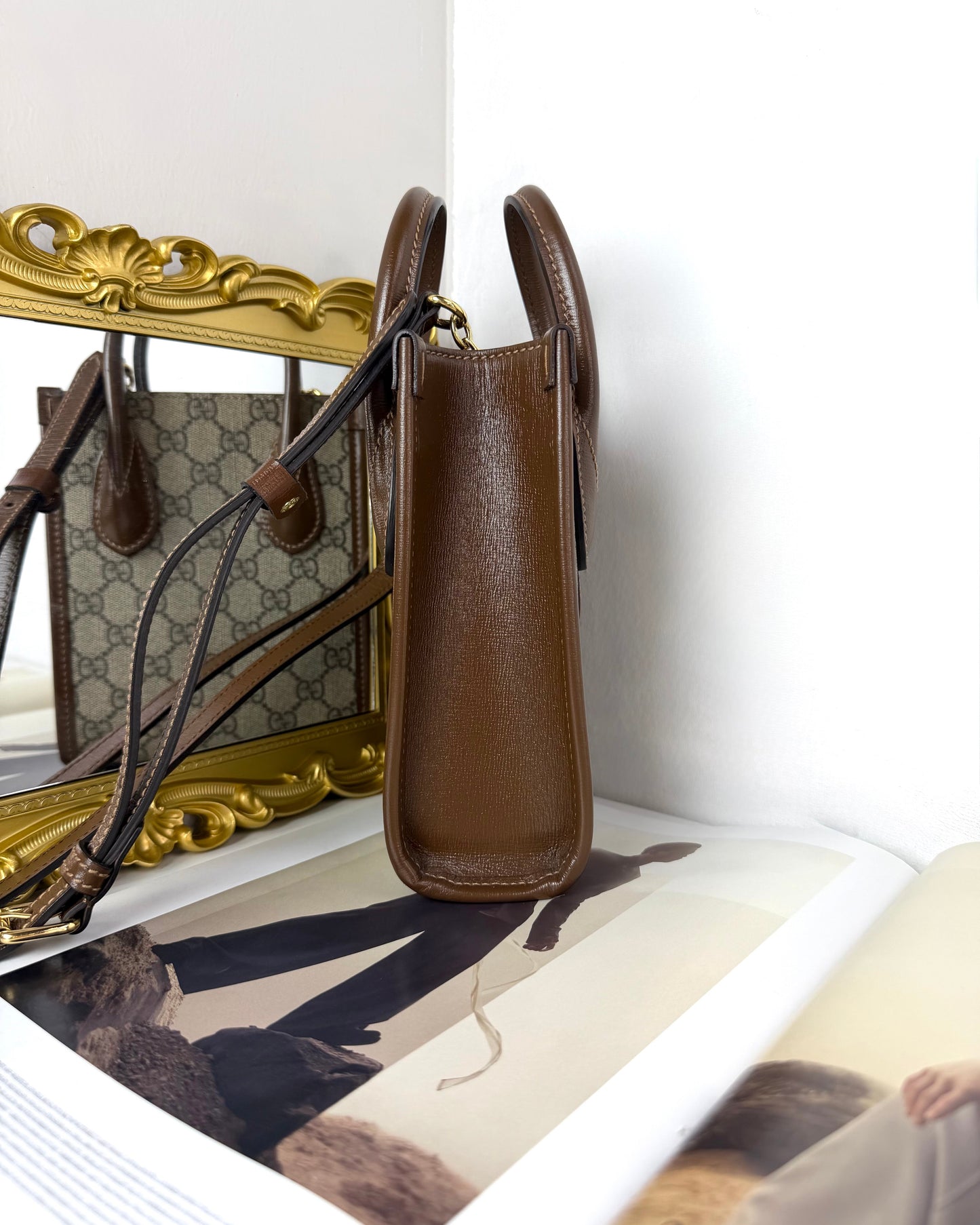 Interlocking G Mini Tote Bag