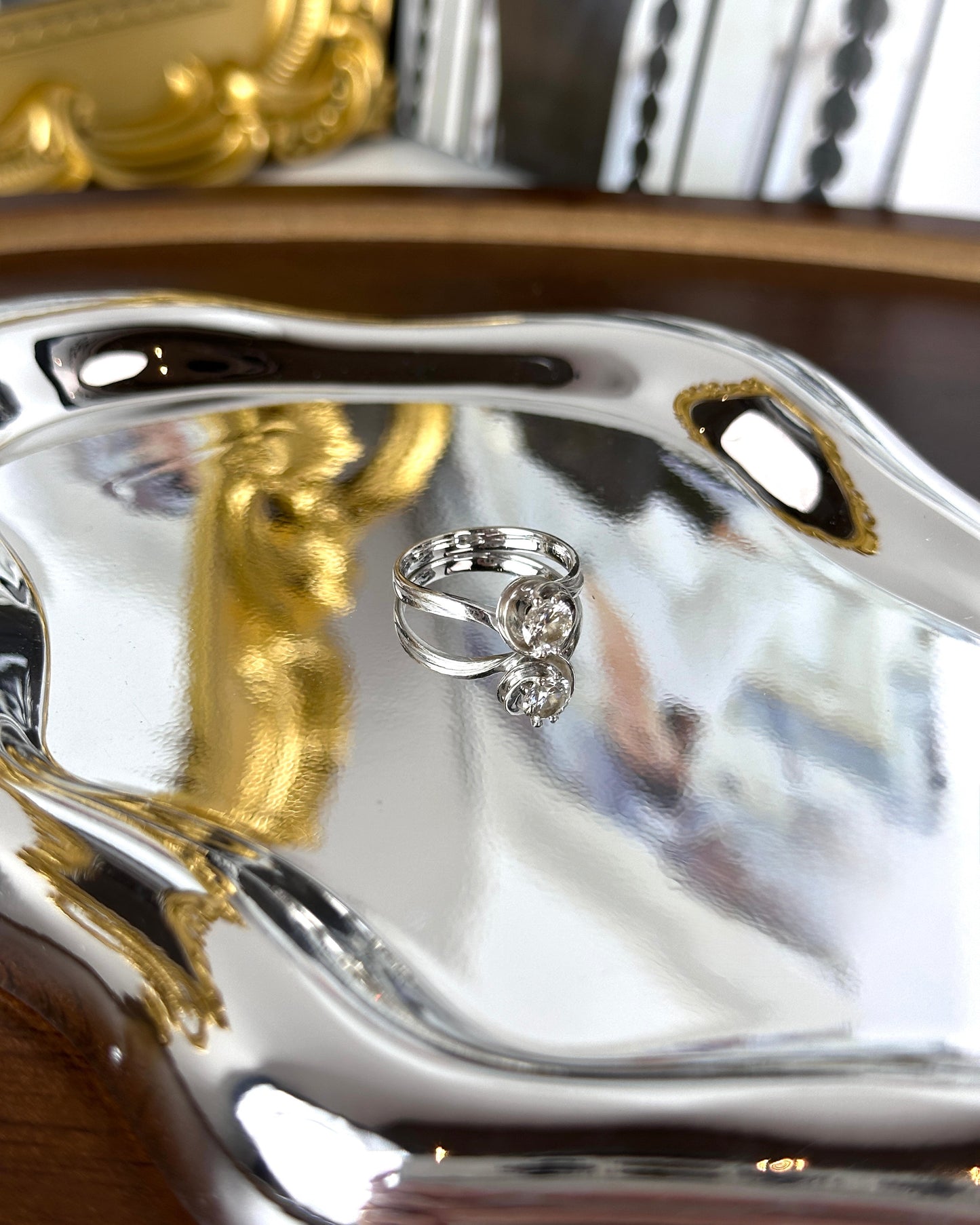 18k Gold Diamond Ring