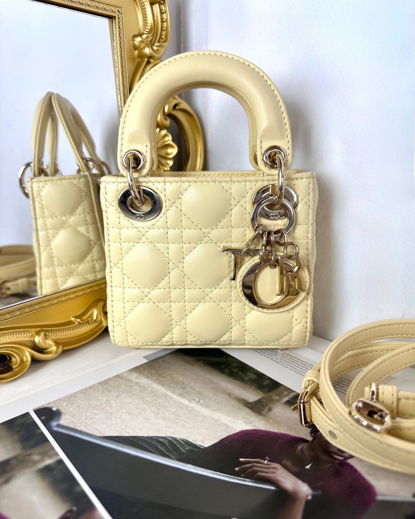 Lady Dior Micro Bag