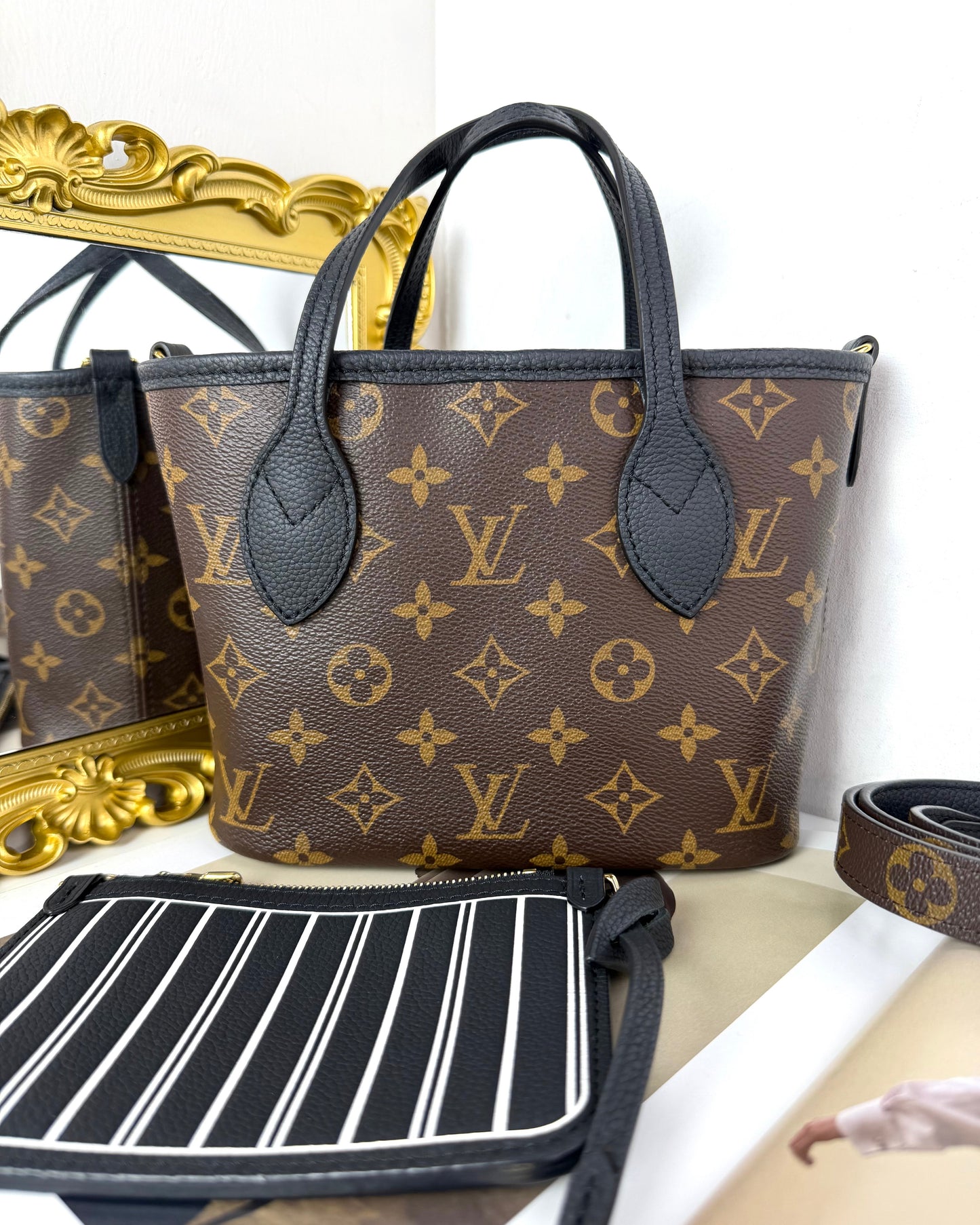 Neverfull Bandoulière Inside Out BB