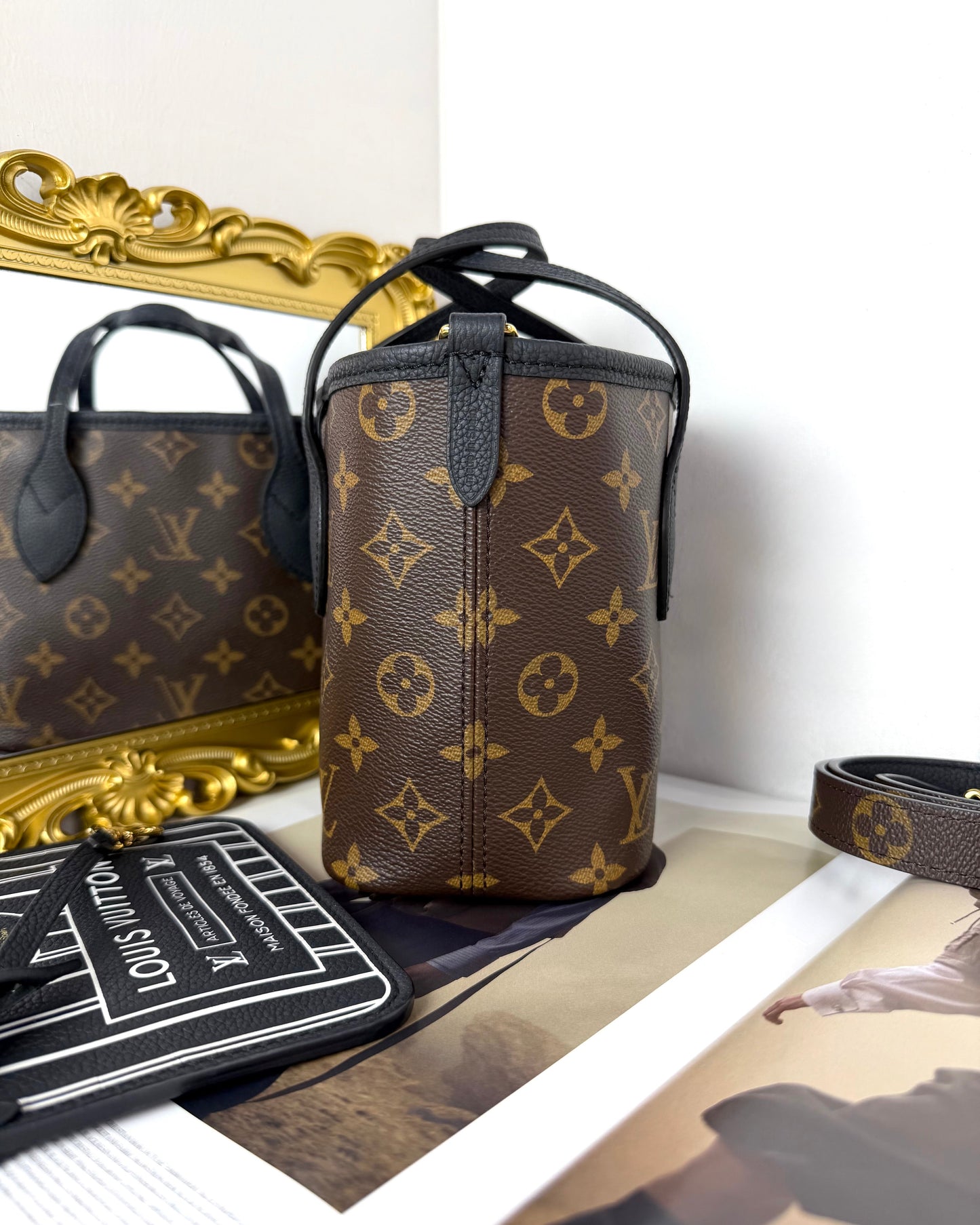 Neverfull Bandoulière Inside Out BB