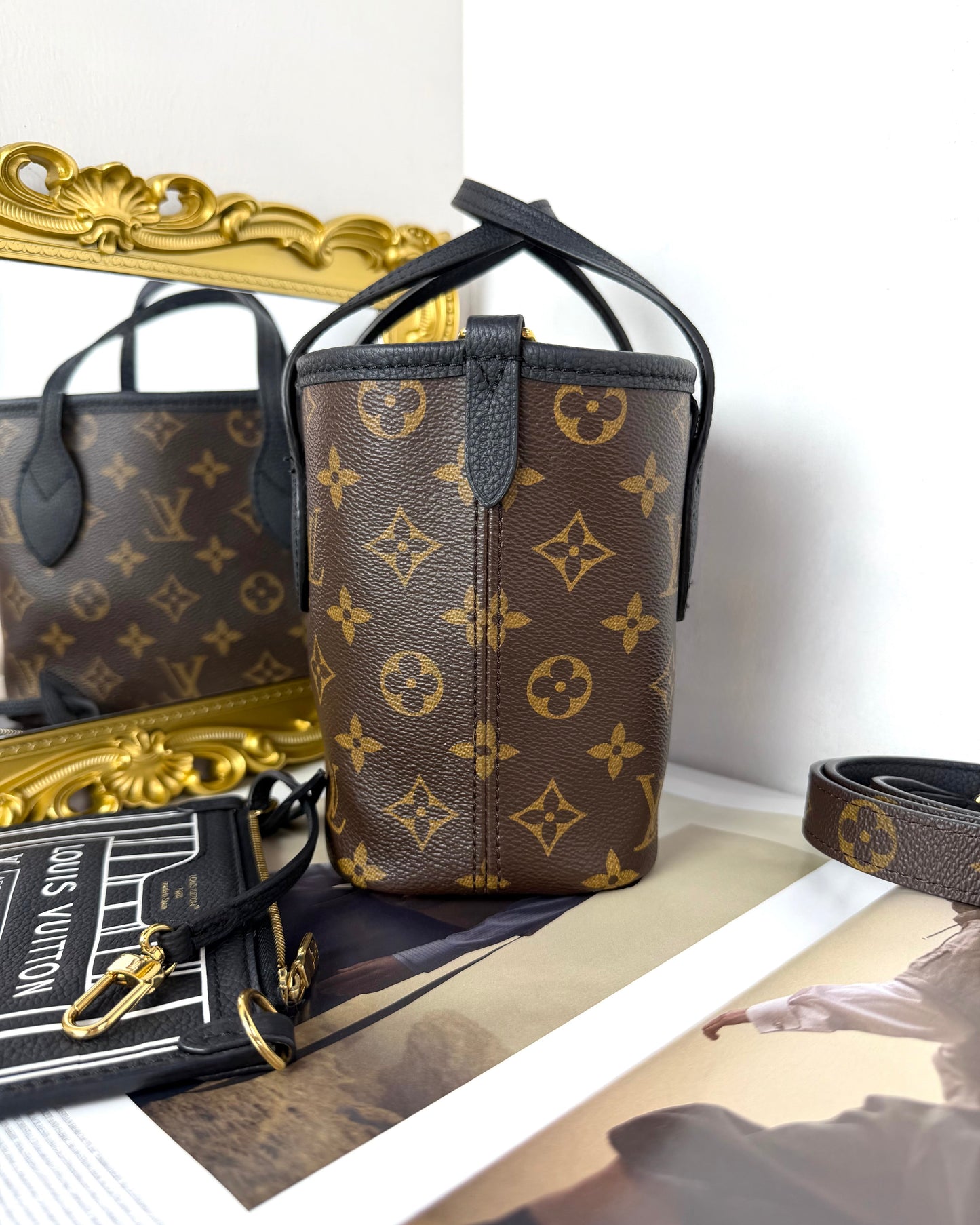 Neverfull Bandoulière Inside Out BB