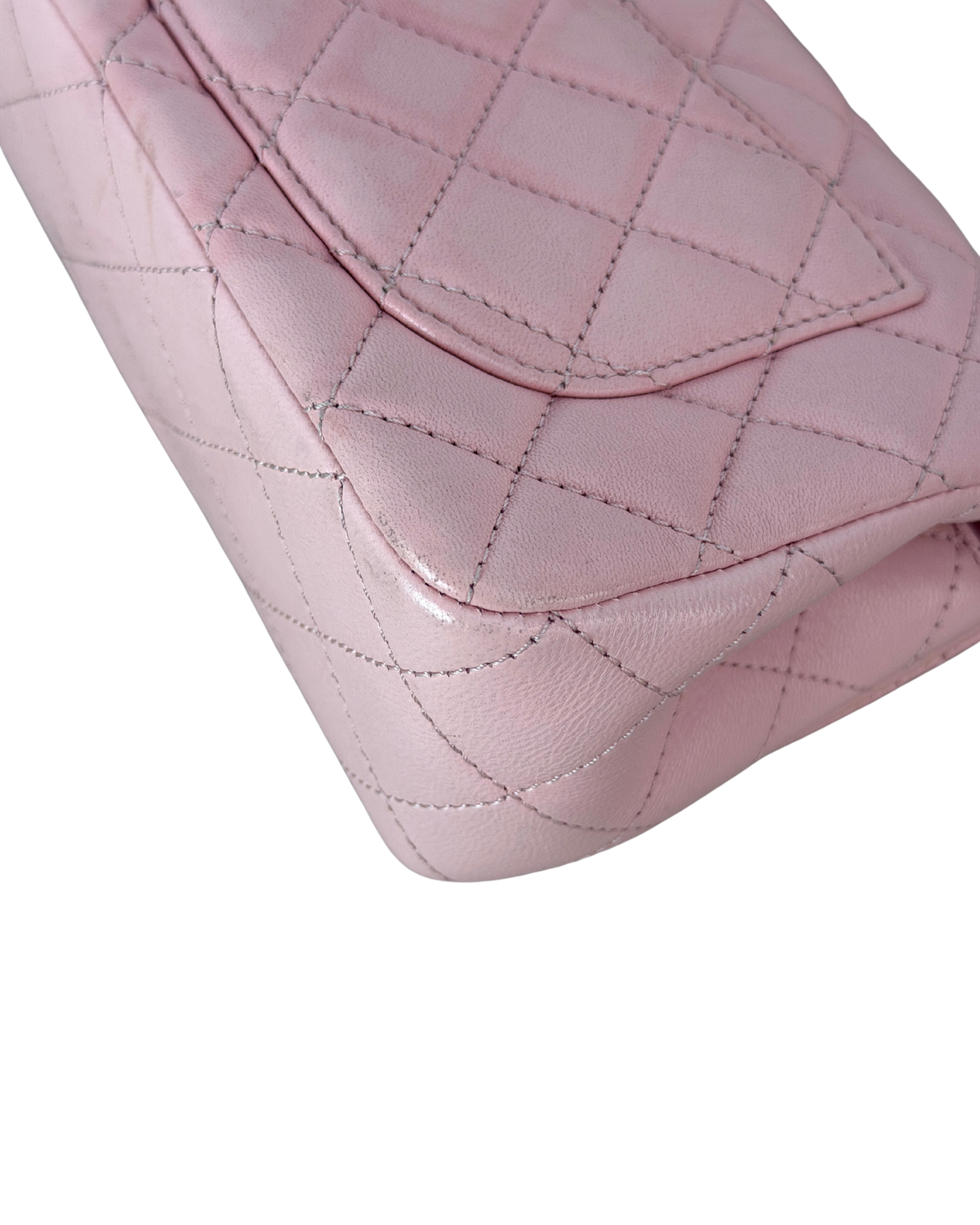 Mini Rectangular Flap Bag with Camelia Crush