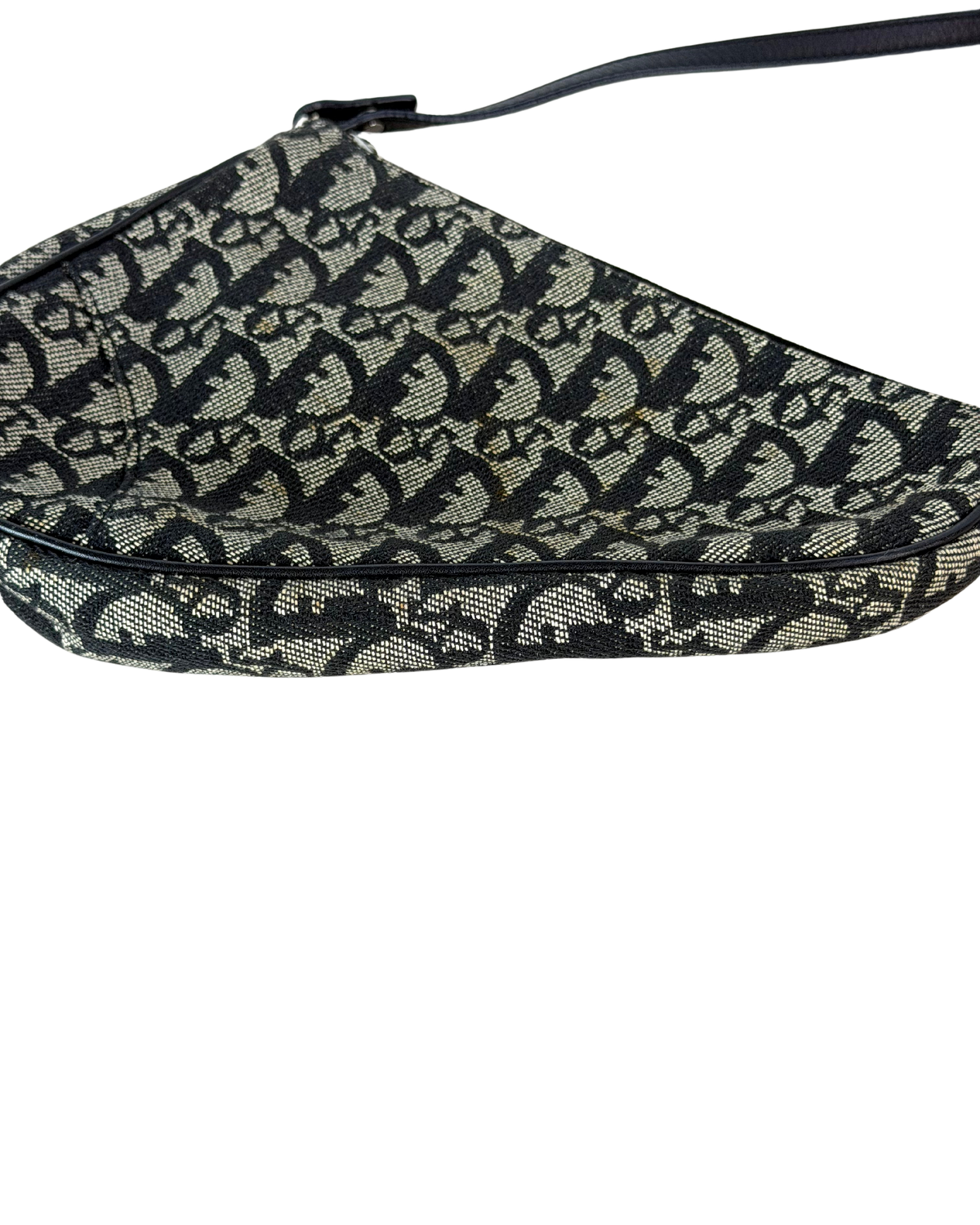 Vintage Trotter Monogram Mini Saddle Pouch