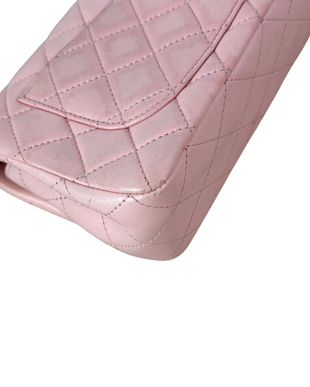 Mini Rectangular Flap Bag with Camelia Crush