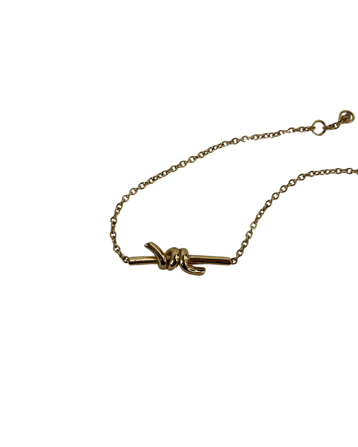 Tiffany Knot Chain Mini Bracelet