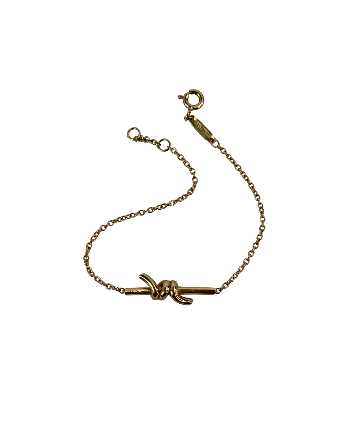 Tiffany Knot Chain Mini Bracelet