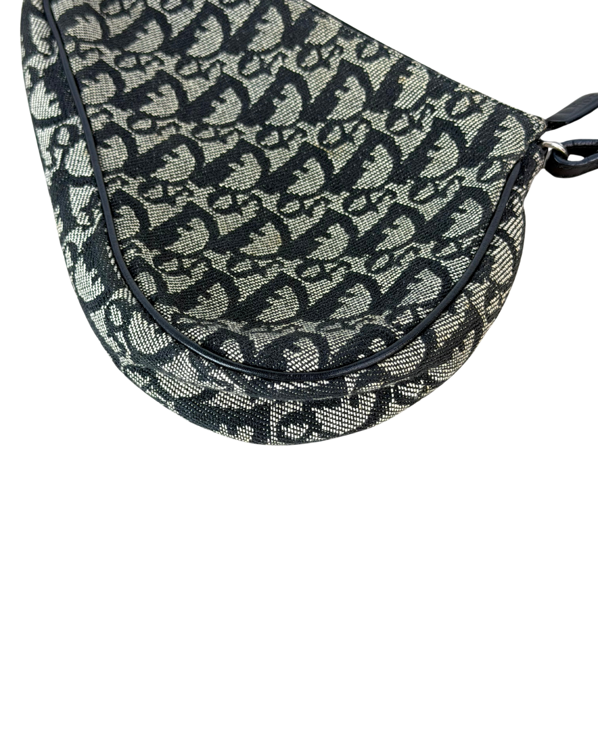 Vintage Trotter Monogram Mini Saddle Pouch