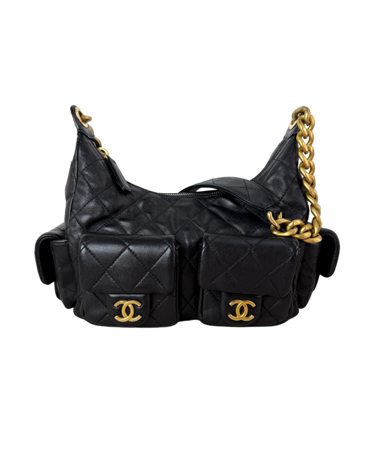 Trendy Pockets Hobo Bag