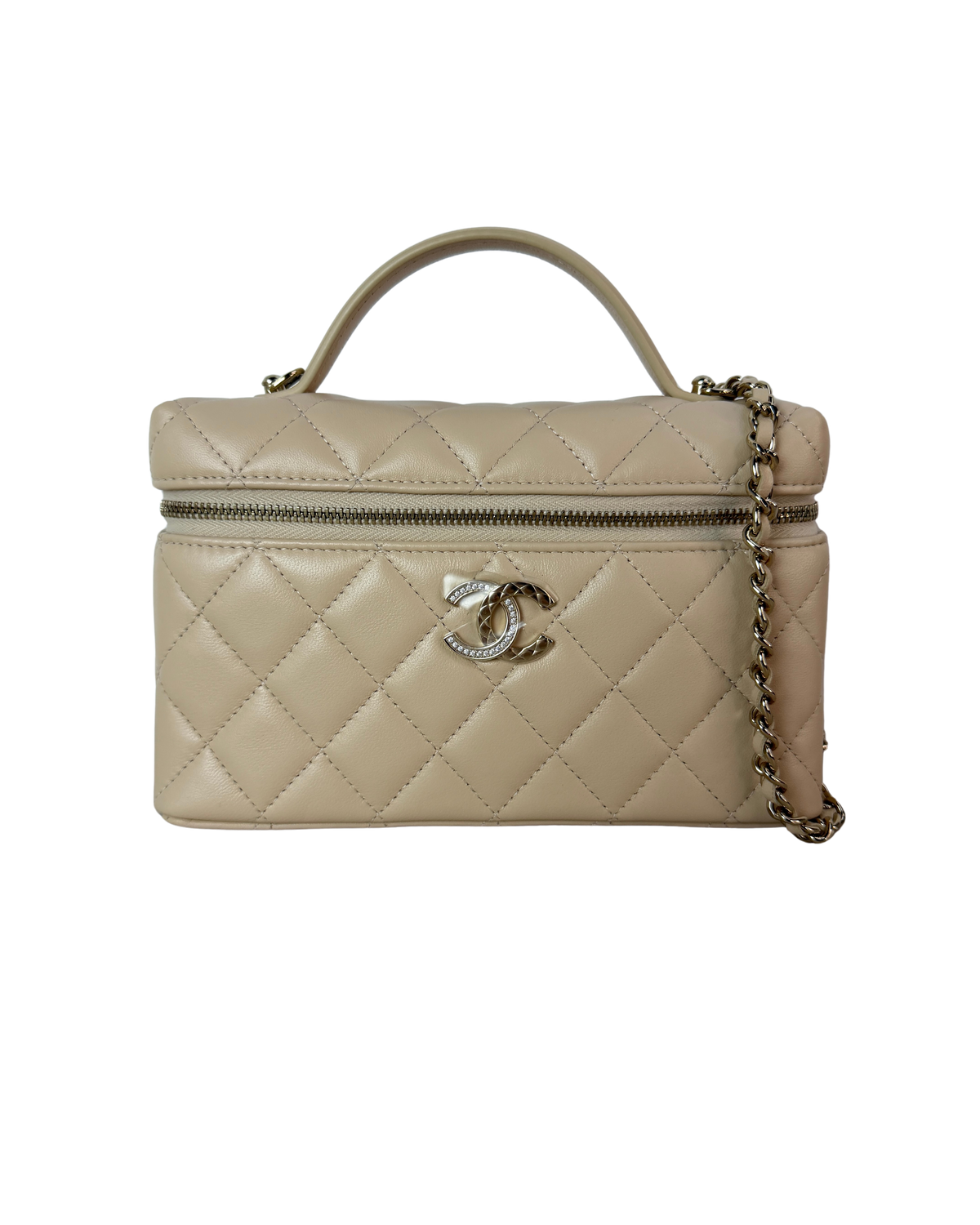 Top Handle Slim Vanity Case