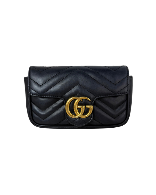 GG Marmont Matelassé Super Mini Bag