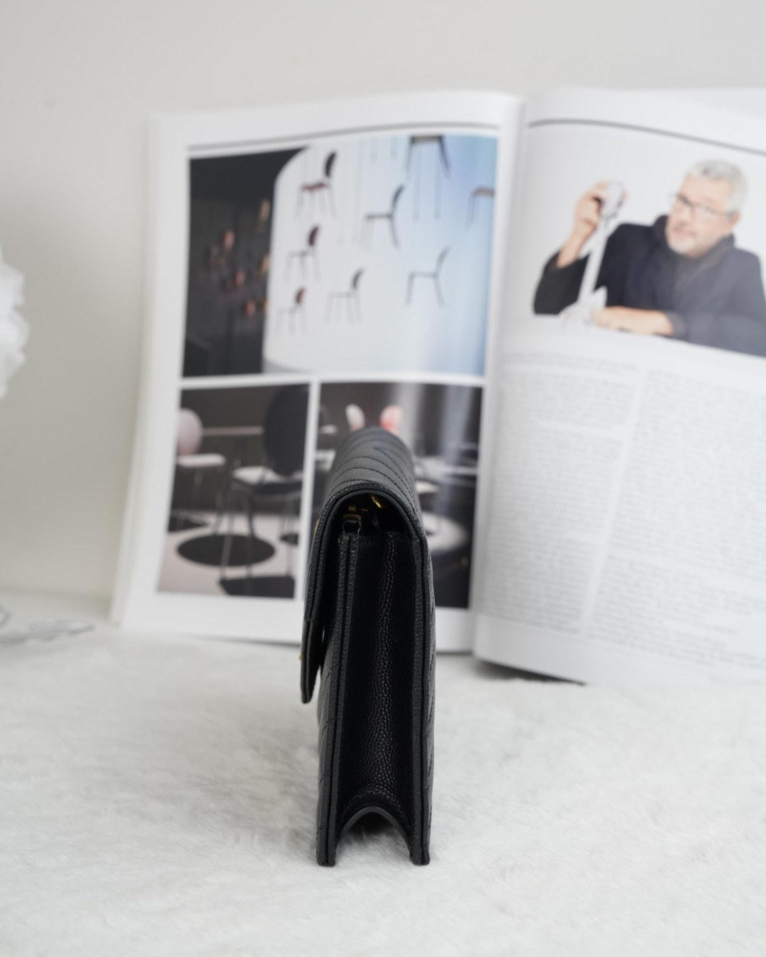 Envelope Chain Crossbody Bag