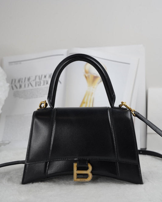 Hourglass Top Handle Bag