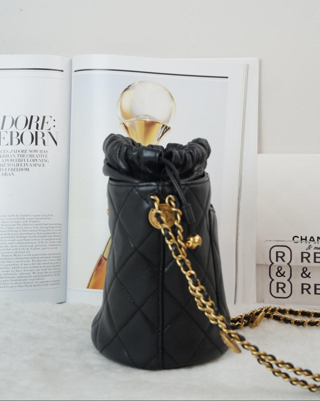 Drawstring Bucket Bag