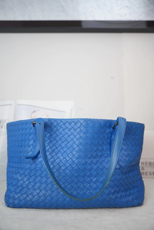 Intrecciato Nappa Cesta Tote Bag