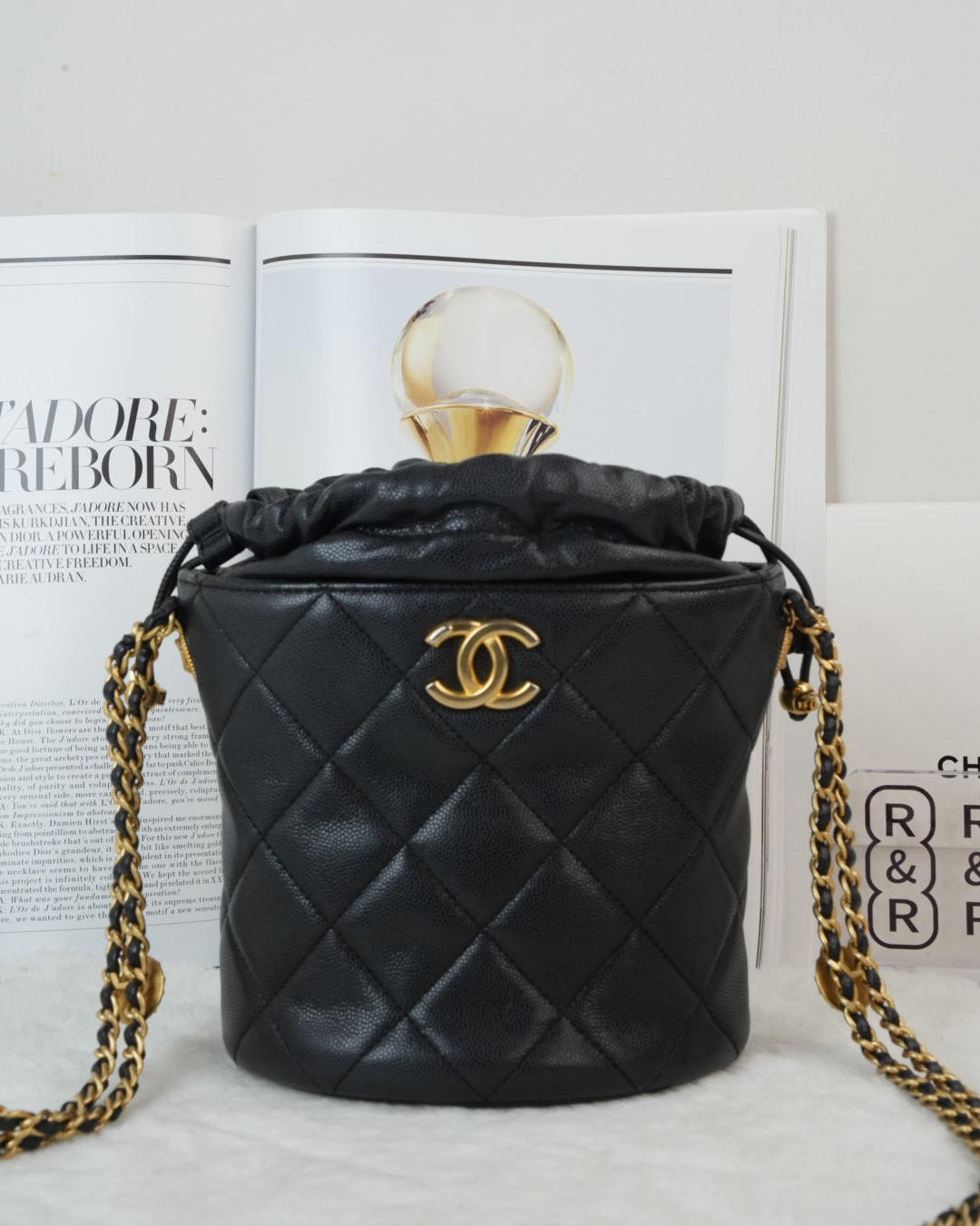 Drawstring Bucket Bag