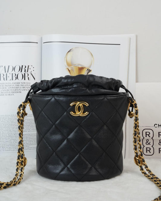 Drawstring Bucket Bag