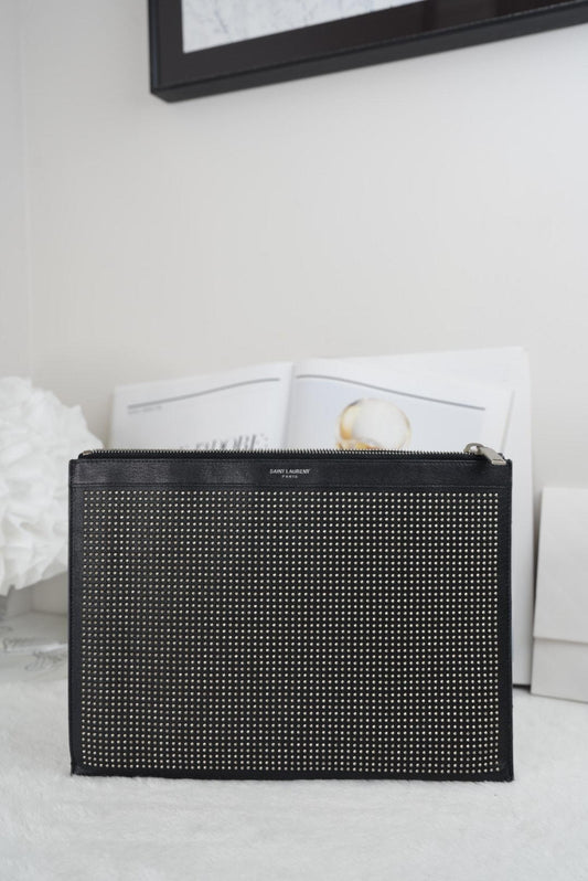 Studded Clutch Bag