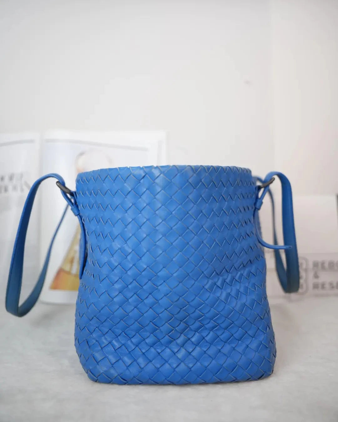 Intrecciato Nappa Cesta Tote Bag
