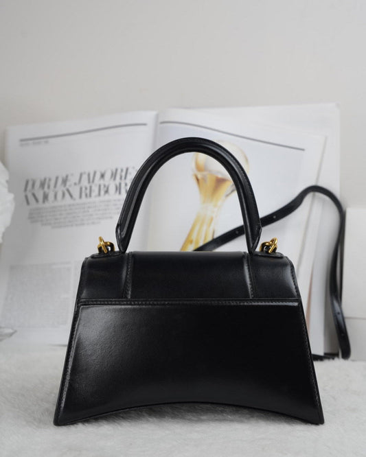 Hourglass Top Handle Bag