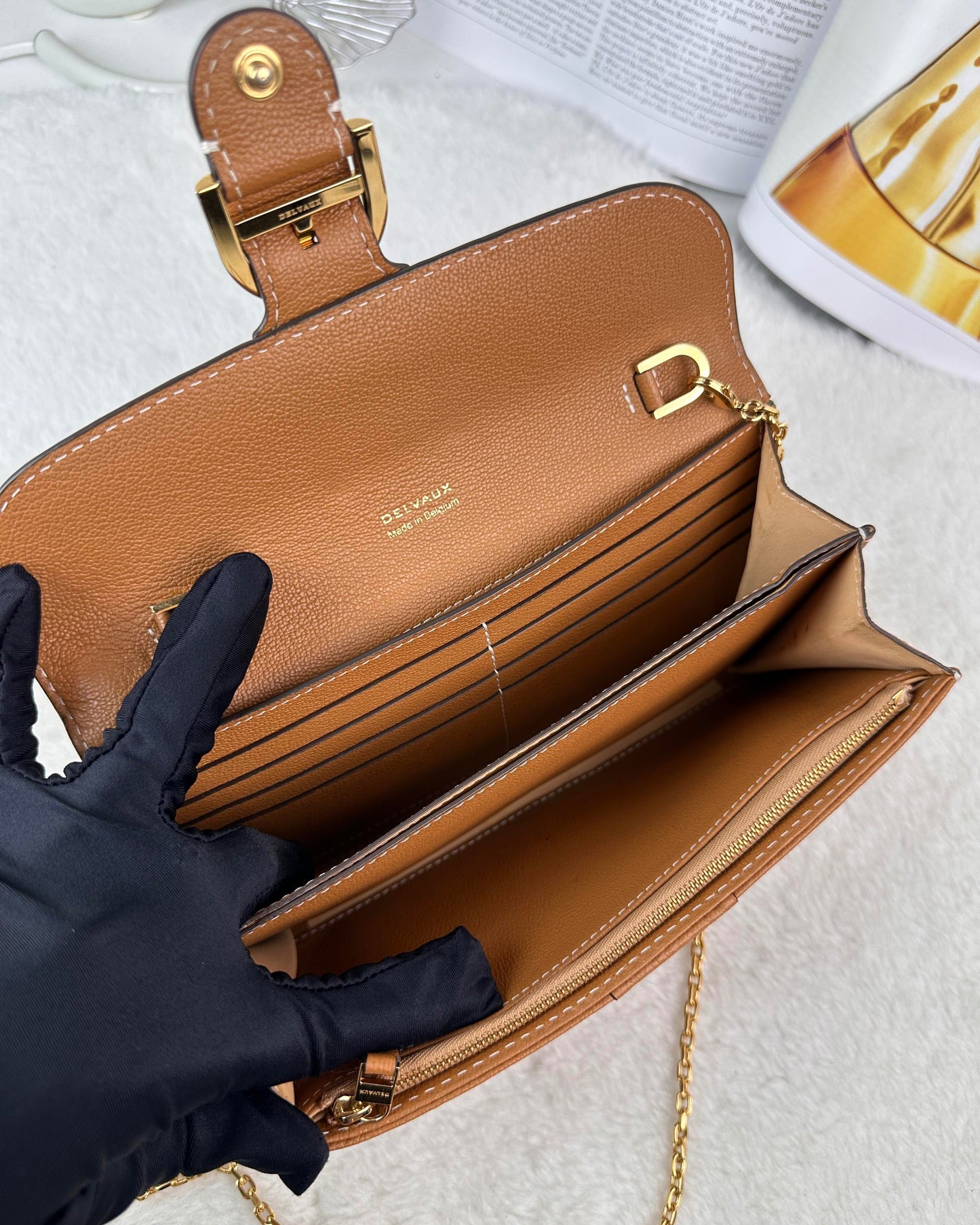 Brillant Wallet Chain Surpiqué