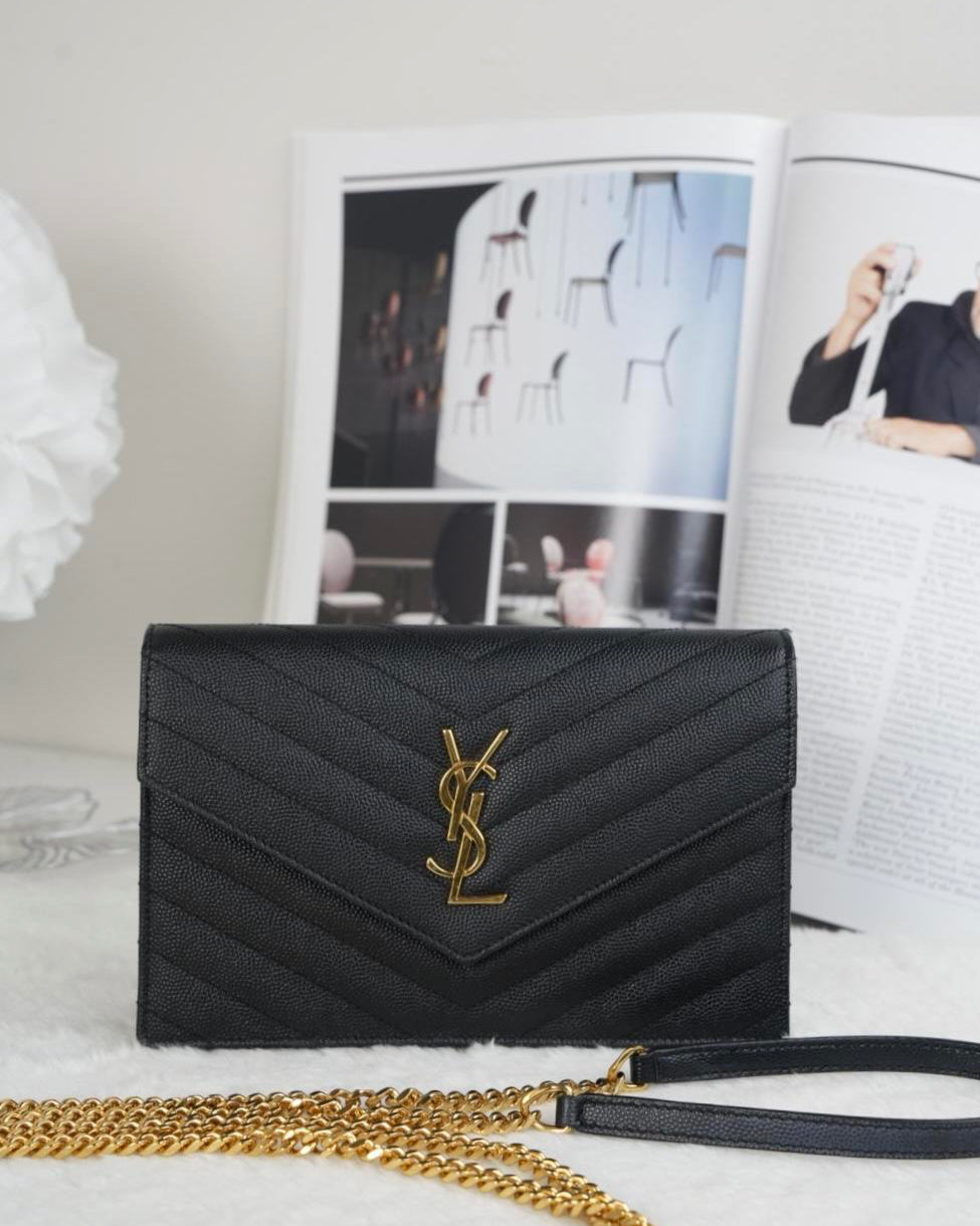 Envelope Chain Crossbody Bag