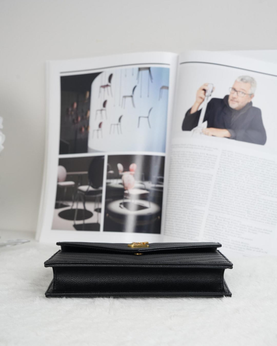 Envelope Chain Crossbody Bag