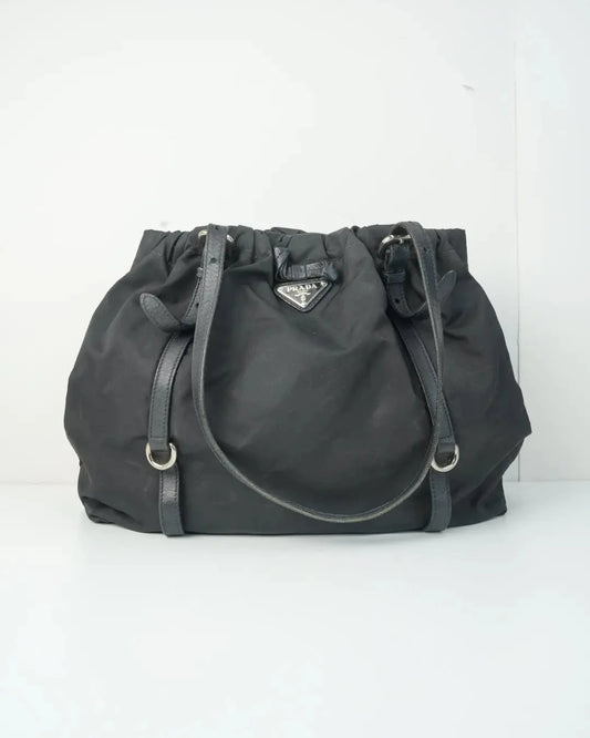 Tessuto Leather Shoulder Bag