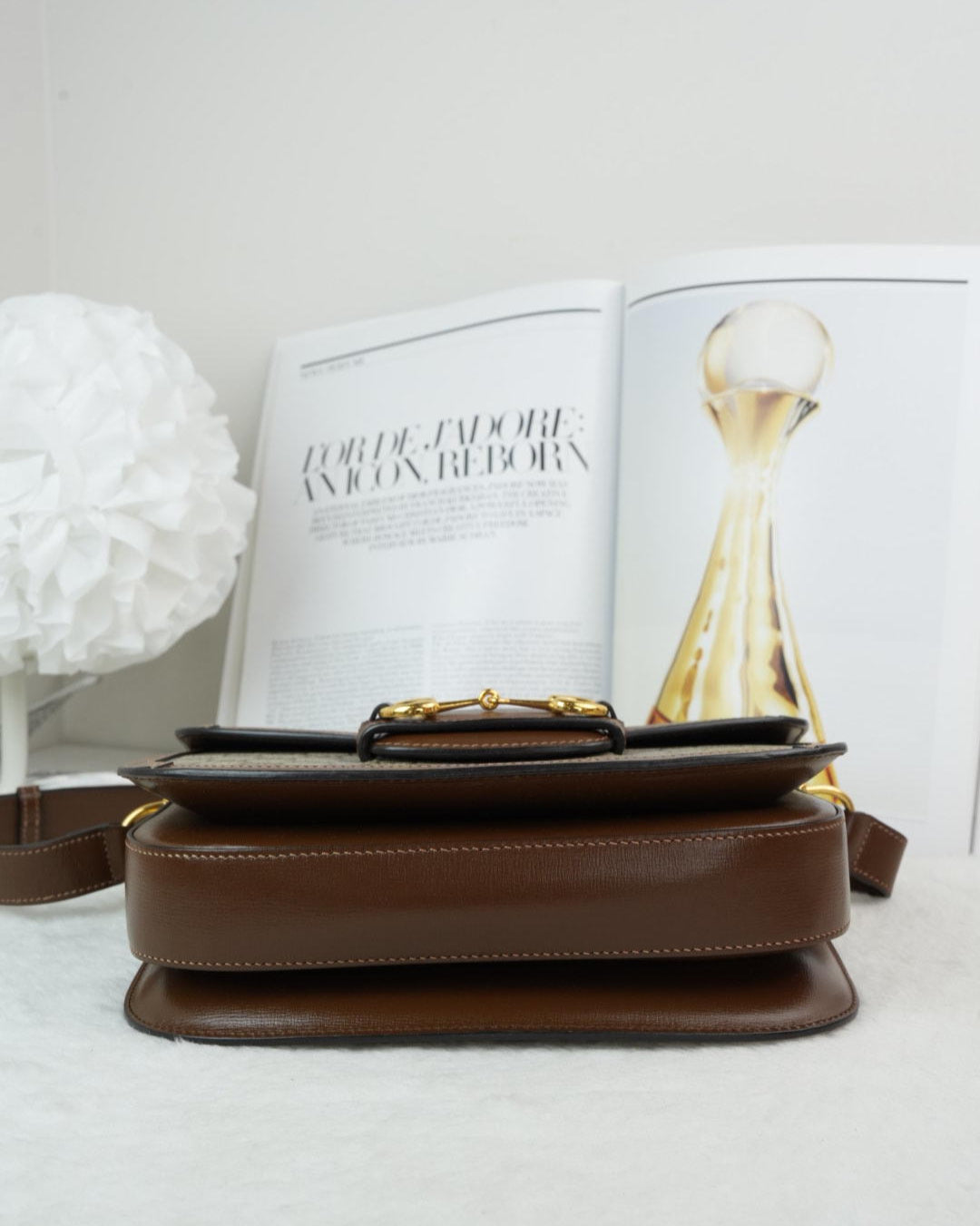 Horsebit Shoulder Bag