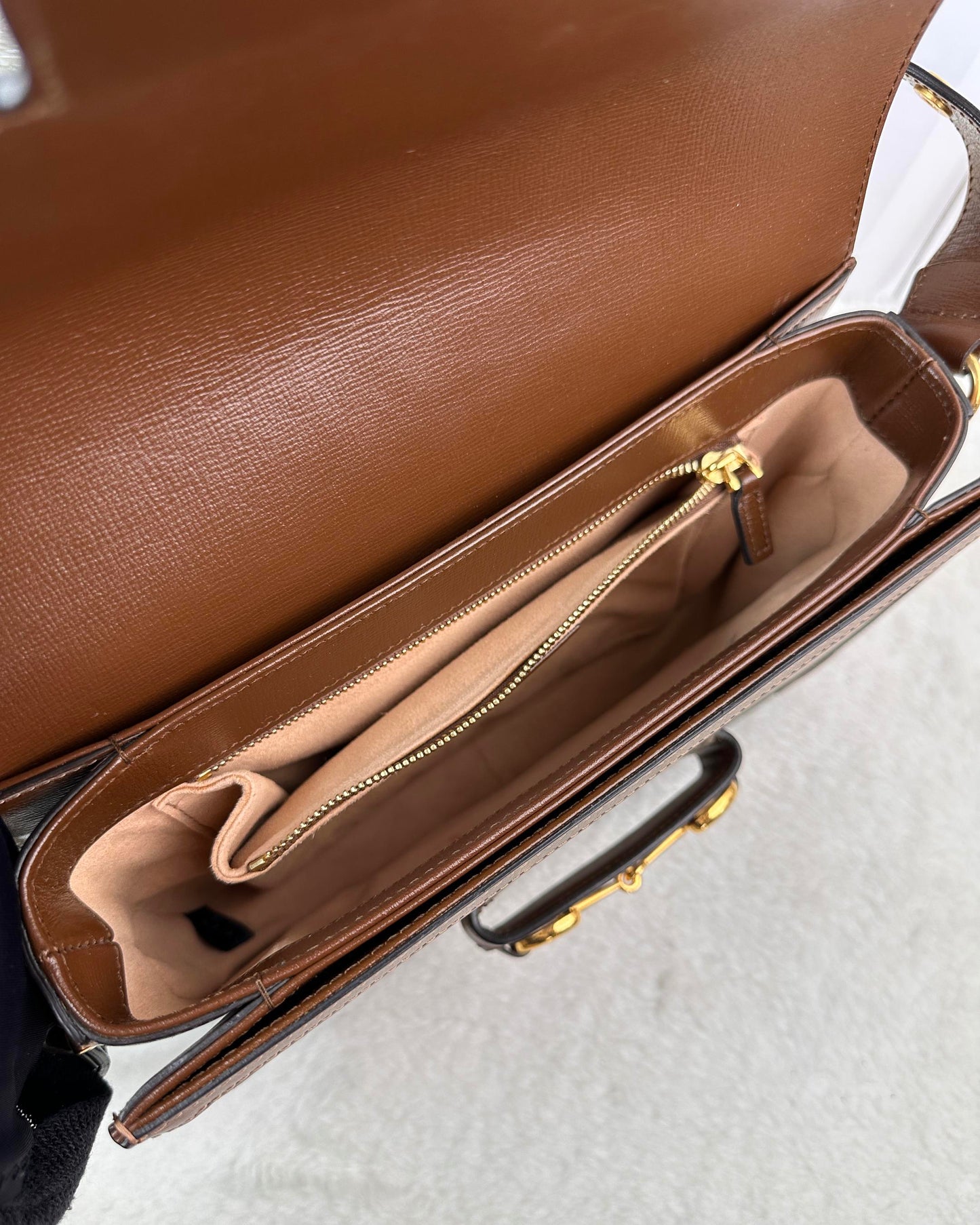 Horsebit Shoulder Bag