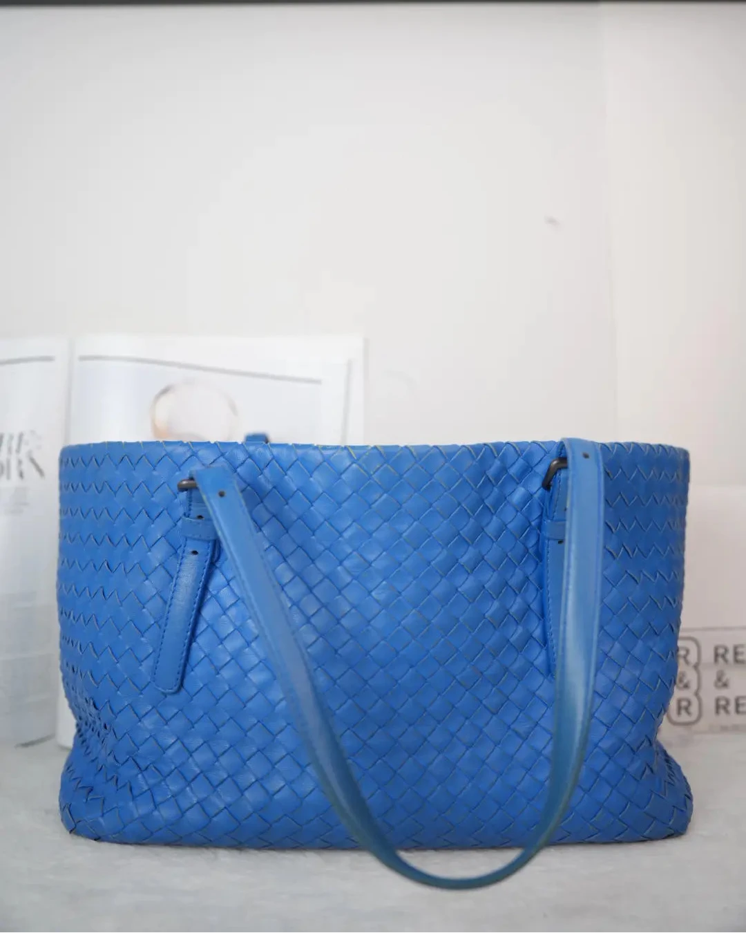 Intrecciato Nappa Cesta Tote Bag
