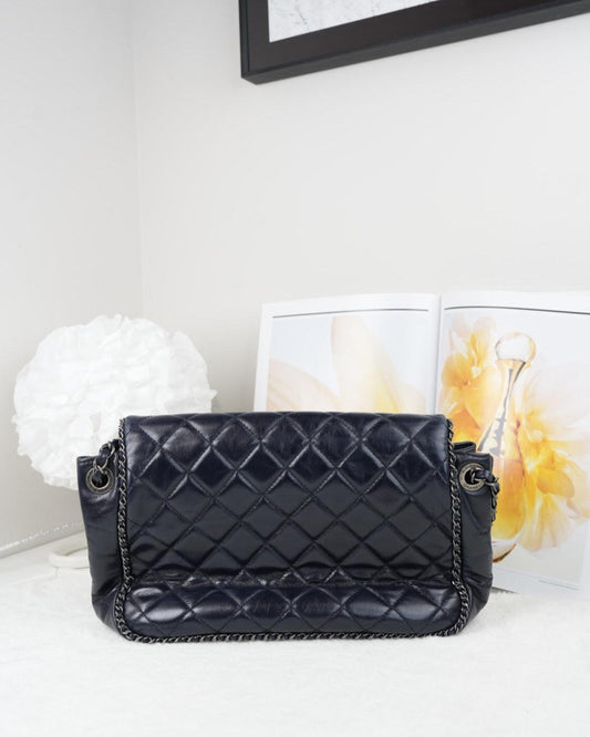Accordion Flap Bag