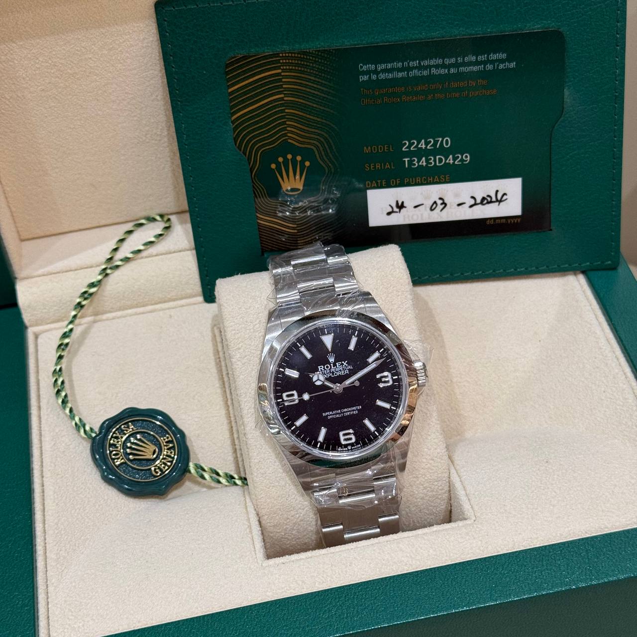 EDIT Rolex Explorer 224270 40mm