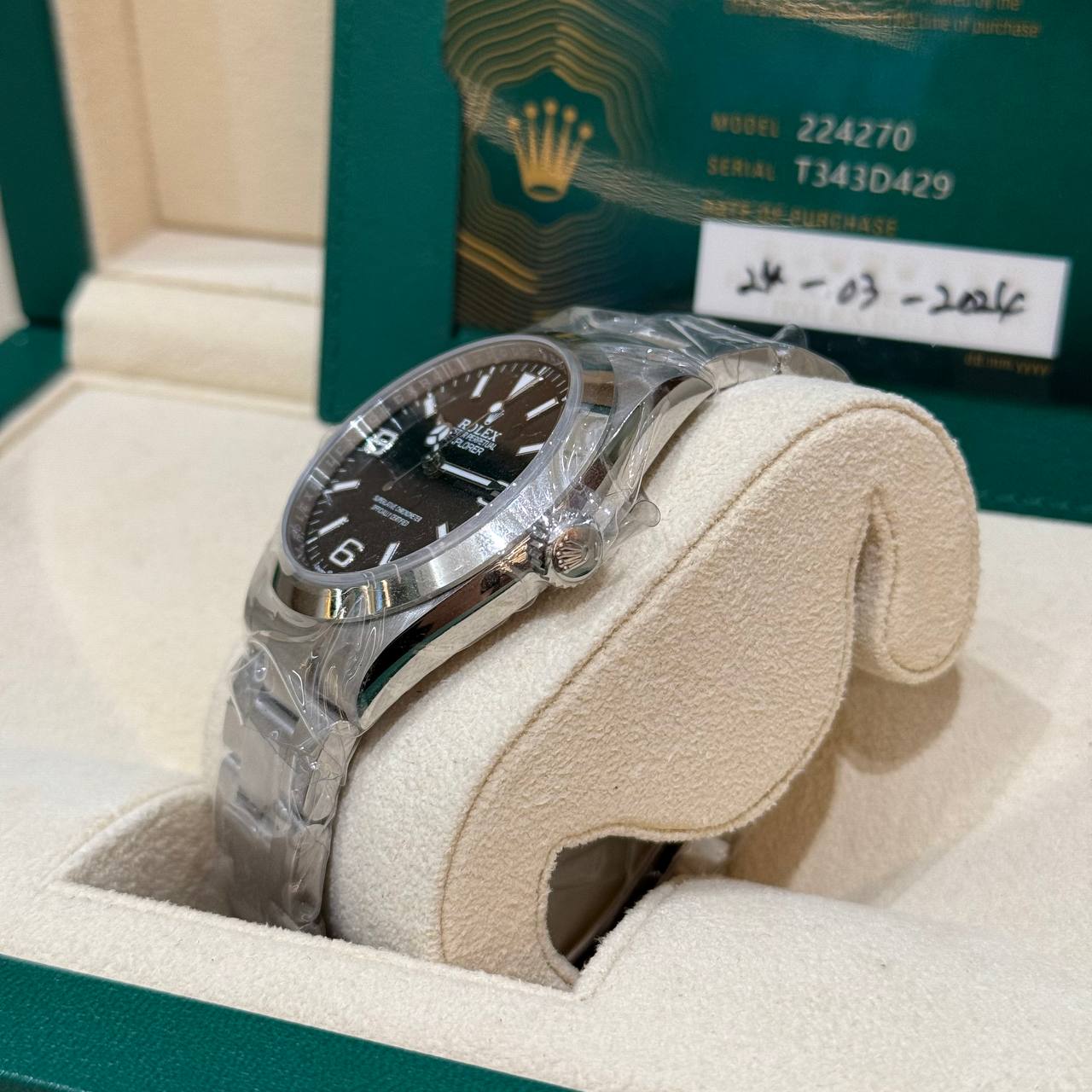 EDIT Rolex Explorer 224270 40mm