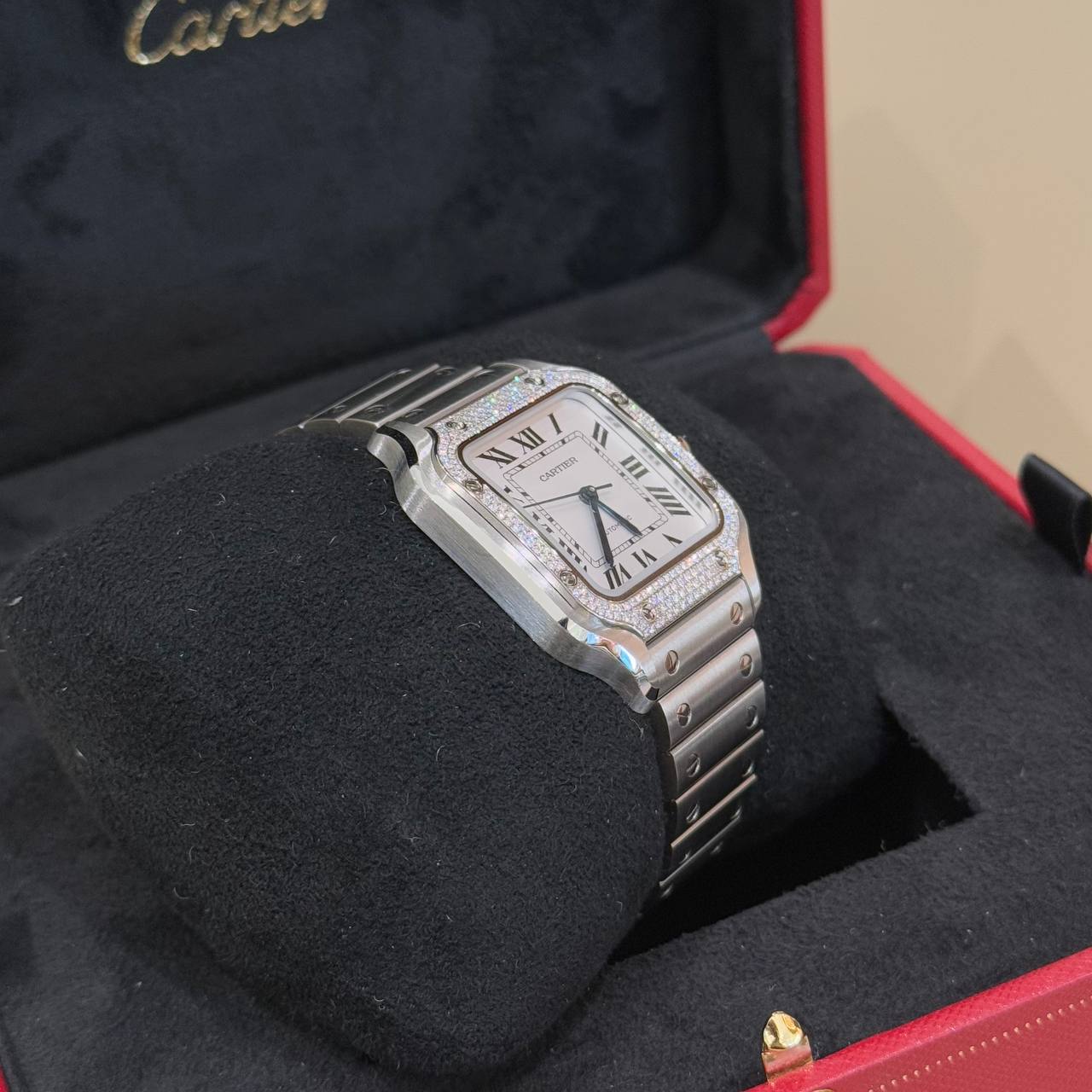 EDIT Cartier Santos de Cartier Medium W4SA0005