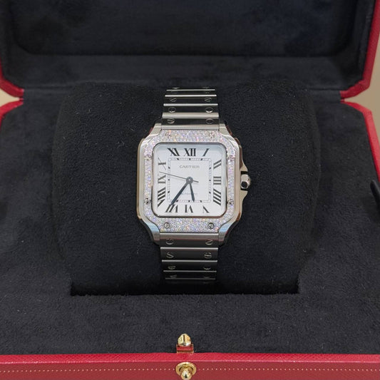 EDIT Cartier Santos de Cartier Medium W4SA0005